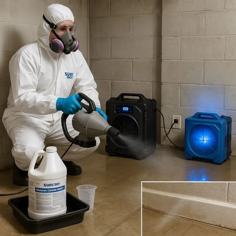 Sanitization and Odor Removal process in Provincetown, MA